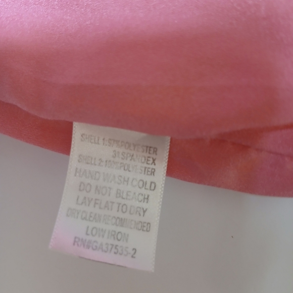 Monteau Pink Scallop Hem Sleeveless Dress - Size Small - Picture 6 of 9